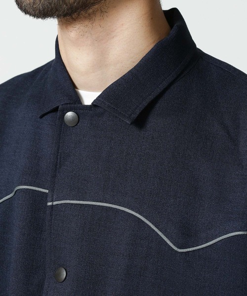 Wrangler(ラングラー)の「Wrangler/別注 WESTERN JACKET(セットアップ対応)(その他アウター・メンズ・ネイビー/ブラック/ベージュ・M/S/L)」の7枚目の写真