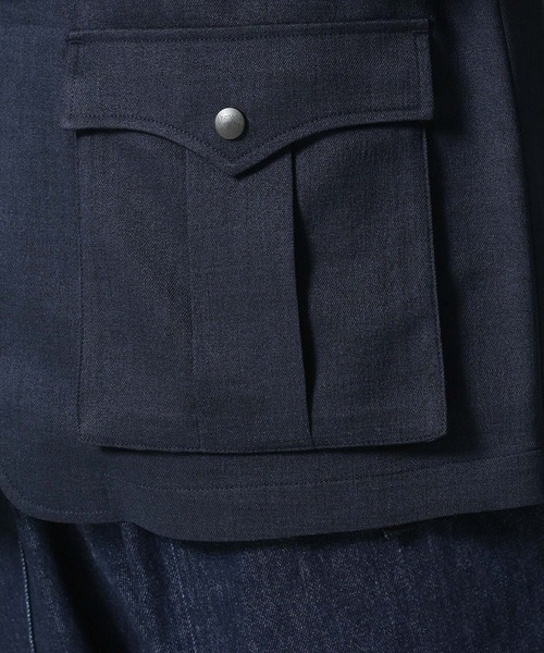 Wrangler(ラングラー)の「Wrangler/別注 WESTERN JACKET(セットアップ対応)(その他アウター・メンズ・ネイビー/ブラック/ベージュ・M/S/L)」の8枚目の写真