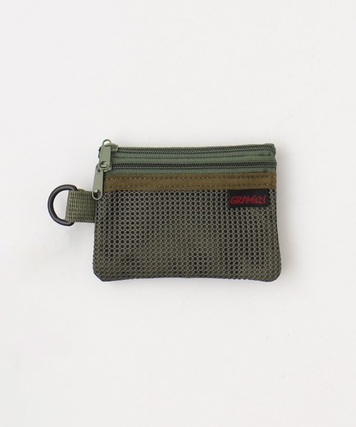 Gramicci(グラミチ)の「【GRAMICCI/グラミチ】UTILITY LIPSTOP WALLET / リップストップコインケース(コインケース・メンズ・ブラック/カーキ・FREE)」の2枚目の写真