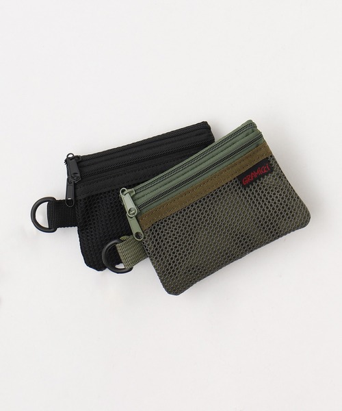 Gramicci(グラミチ)の「【GRAMICCI/グラミチ】UTILITY LIPSTOP WALLET / リップストップコインケース(コインケース・メンズ・ブラック/カーキ・FREE)」の8枚目の写真