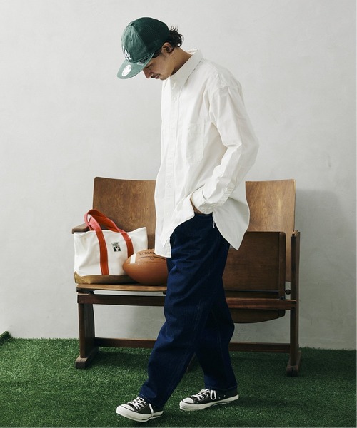 JOURNAL STANDARD relume(ジャーナルスタンダード レリューム)の「【HOUSE HOLD / ハウスホールド】シャンブレーシャツ(シャツ/ブラウス・メンズ・ホワイト/ネイビー/ブルー/グリーン・2/4/3)」の17枚目の写真