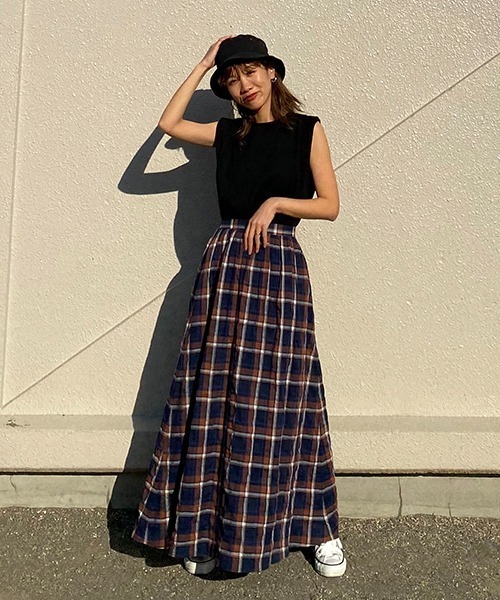 CREDONA(クレドナ)の「パワショルT/T(Tシャツ/カットソー・レディース・ブラック/ネイビー/オフホワイト・FREE)」の21枚目の写真