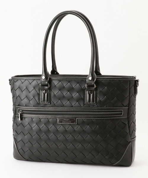 HIDEAWAYS NICOLE(ハイダウェイニコル)の「メッシュトートBAG(トートバッグ・メンズ・ブラック/ネイビー・FREE)」の1枚目の写真