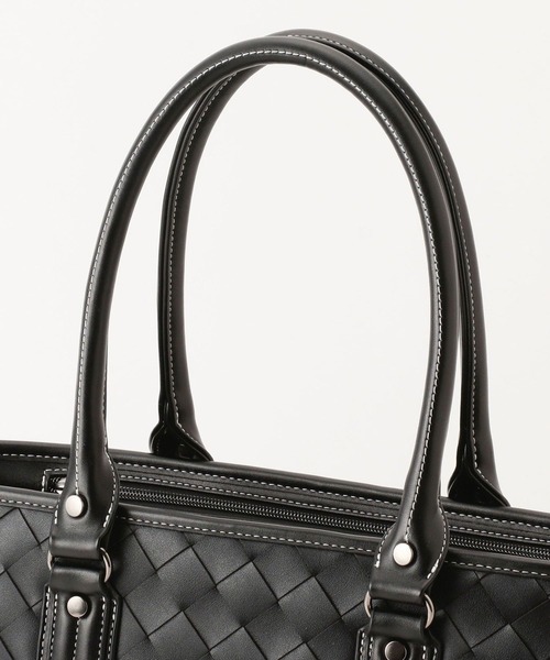 HIDEAWAYS NICOLE(ハイダウェイニコル)の「メッシュトートBAG(トートバッグ・メンズ・ブラック/ネイビー・FREE)」の4枚目の写真