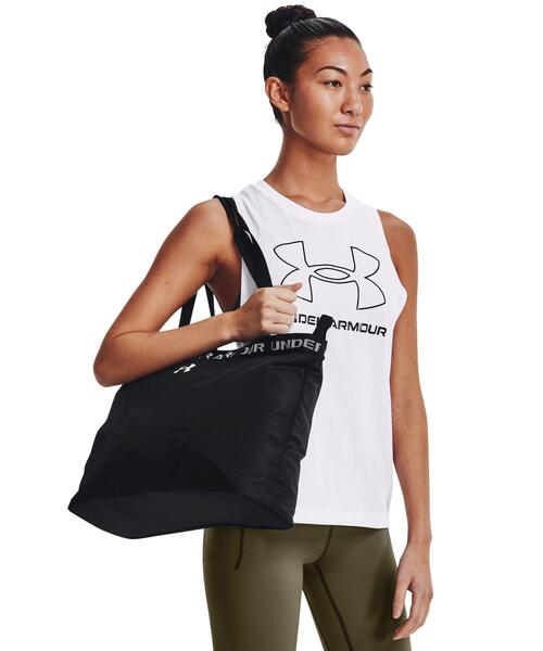 UNDER ARMOUR(アンダーアーマー)の「UAフェイバリット トートバッグ(トレーニング/レディース)(ショルダーバッグ・レディース・ブラック・ONESIZE)」の7枚目の写真