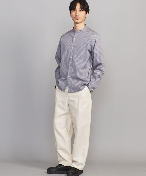 Thingless(シングレス)の「<Thingless> 1PLEAT PANTS/パンツ(その他パンツ・メンズ・ブラック/オフホワイト・S/M/L)」の11枚目の写真