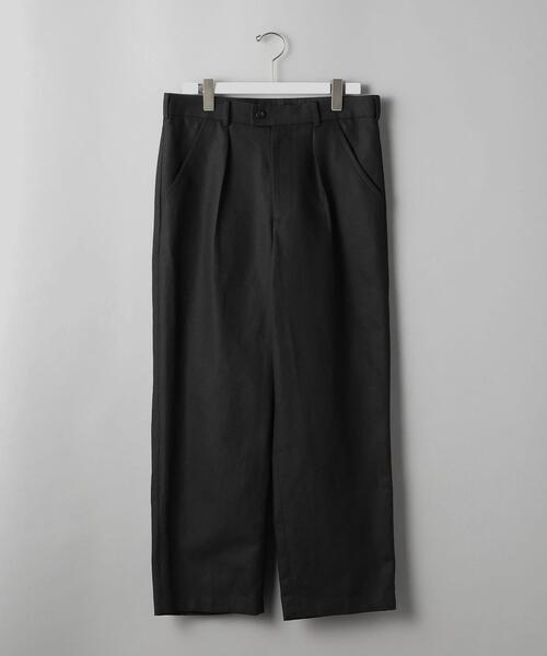 Thingless（シングレス）の「＜Thingless＞ 1PLEAT PANTS/パンツ