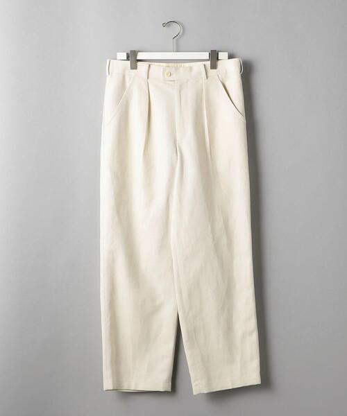 Thingless(シングレス)の「<Thingless> 1PLEAT PANTS/パンツ(その他パンツ・メンズ・ブラック/オフホワイト・S/M/L)」の19枚目の写真