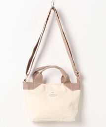 Samansa Mos2 blue | キャンバステープ2WAYミニトートバッグ(トートバッグ)