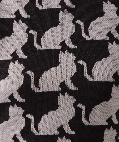 WONDER VISITOR(ワンダービジター)の「WONDER VISITOR/Luna Catニットベスト 2276925(ベスト・レディース・ブラック/ブルー・FREE)」の18枚目の写真