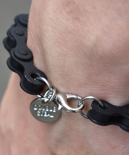 DOUBLE STEAL（ダブルスティール）の「CycleChain Bracelet（ブレスレット・メンズ・ブルー/ブラック・FREE）」の10枚目の写真