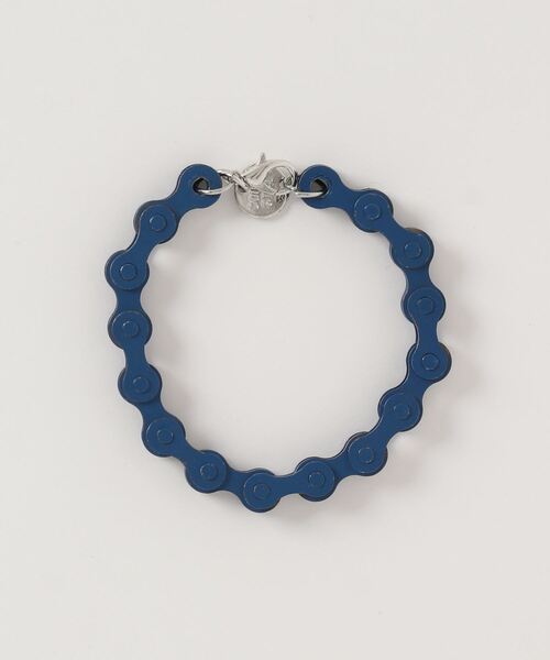 DOUBLE STEAL（ダブルスティール）の「CycleChain Bracelet（ブレスレット・メンズ・ブルー/ブラック・FREE）」の20枚目の写真