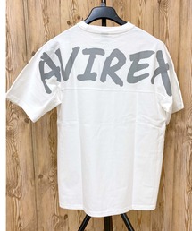 AVIREX | バックロゴ ワイドシルエット半袖Tシャツ(Tシャツ/カットソー)