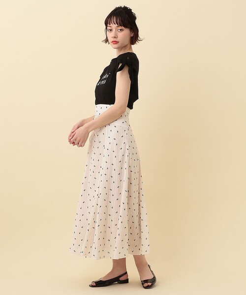 DEICY（デイシー）の「Couleuer de moi リボンプルオーバー（Tシャツ/カットソー・レディース・ブラック/オフホワイト/ピンク・FREE）」の17枚目の写真