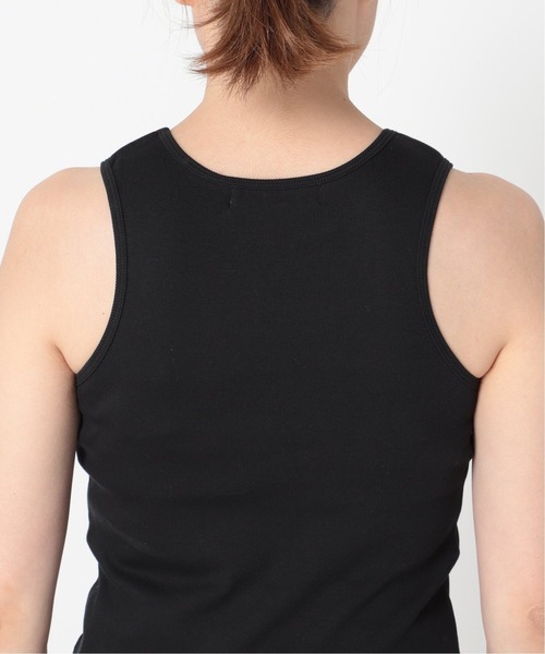 Noble(ノーブル)の「アメリカンスリーブタンクトップ(Tシャツ/カットソー・レディース・ブラウン/ネイビー/ナチュラル/ブラック・FREE)」の21枚目の写真