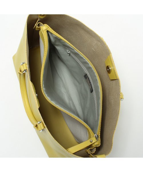 La TOTALITE（ラトータリテ）の「GIANNI NOTARO バックインバックツキトート。（トートバッグ・レディース・ベージュ/イエロー・FREE）」の19枚目の写真