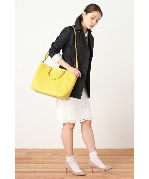 La TOTALITE（ラトータリテ）の「GIANNI NOTARO バックインバックツキトート。（トートバッグ・レディース・ベージュ/イエロー・FREE）」の20枚目の写真