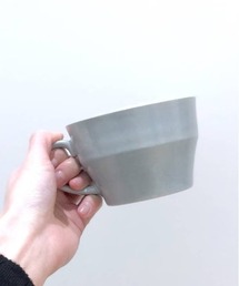 LAKOLE(ラコレ)のRIM LINEスープマグカップ / 275762(グラス/マグカップ/タンブラー)