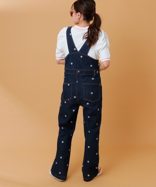 HELLO.SANFRANCISCO(ハローサンフランシスコ)の「【HELLO.SANFRANCISCO】配色ステッチパワショル裏毛プルオーバー(Tシャツ/カットソー・レディース・オレンジ/ホワイト/ブルー/ピンク・ONE SIZE)」の13枚目の写真
