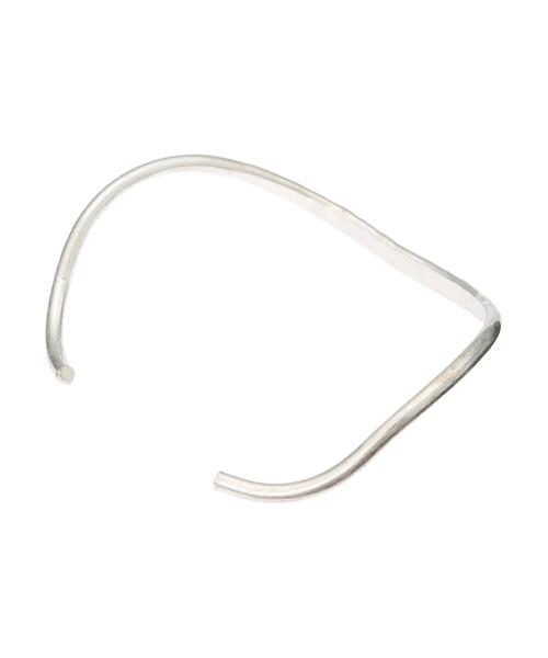 YECCA VECCA(イェッカヴェッカ)の「シェル×メタルセットバングル(バングル/リストバンド・レディース・ホワイト/パープル・FREE)」の4枚目の写真