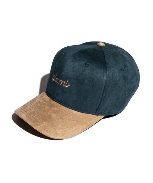 glamb(グラム)の「Suede Touch Cap / スエードタッチキャップ(キャップ・メンズ・グリーン系その他/ブラック・FREE)」の2枚目の写真