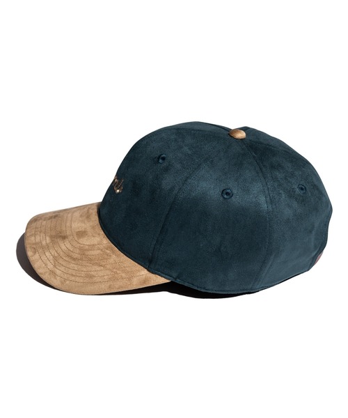 glamb(グラム)の「Suede Touch Cap / スエードタッチキャップ(キャップ・メンズ・グリーン系その他/ブラック・FREE)」の4枚目の写真