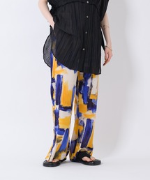 Paradise Picnic | Lallia Mu ペイントグラフィックパンツ(その他パンツ)