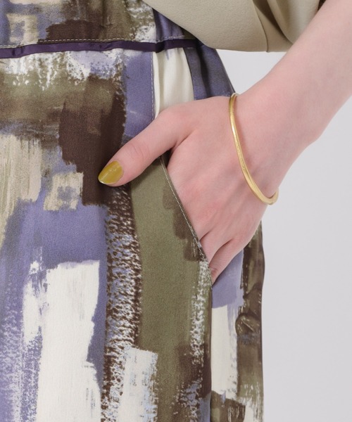 Paradise Picnic（パラダイスピクニック）の「Lallia Mu ペイントグラフィックパンツ（その他パンツ・レディース・イエロー/ラベンダー・FREE）」の14枚目の写真