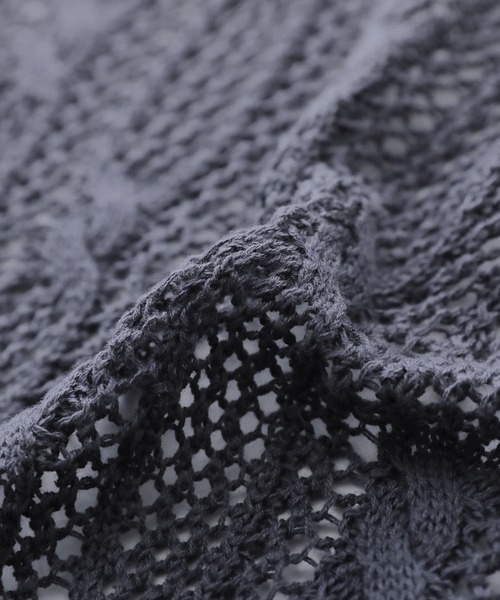 osharewalker(オシャレウォーカー)の「【廃盤】『オリジナル柄透かし編みニットベスト』(ベスト・レディース・ネイビー/ライトベージュ・FREE)」の20枚目の写真