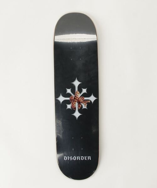 HLNA（エイチエルエヌエー）の「【Disorder Skateboards】DISORDER SLITHER DECK（スポーツグッズ・メンズ・ブラック・MEDIUM/LARGE）」の4枚目の写真