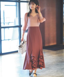PROPORTION BODY DRESSING | ラッフルマーメイドスカート / 1212220806(スカート)