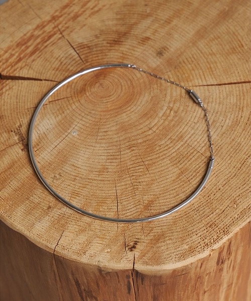 Whim Gazette（ウィムガゼット）の「【2.718】ラウンドチョーカー（チョーカー・レディース・シルバー/ゴールド・FREE）」の4枚目の写真