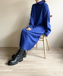 LOWRYS FARM | タートルネックワンピース　294740(ワンピース)