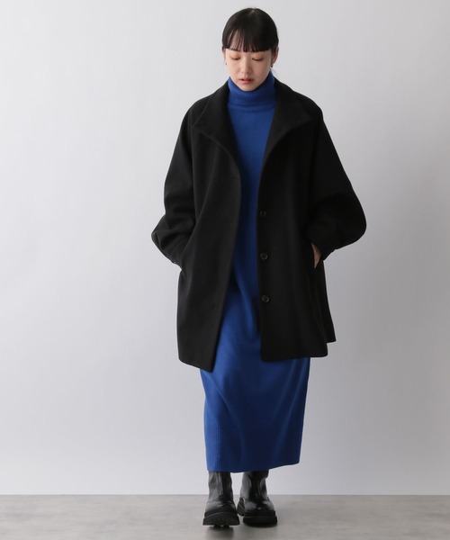 LOWRYS FARM(ローリーズファーム)の「タートルネックワンピース 294740(ワンピース・レディース・ブラック/ブラウン/ブルー/アイボリー・FREE)」の5枚目の写真