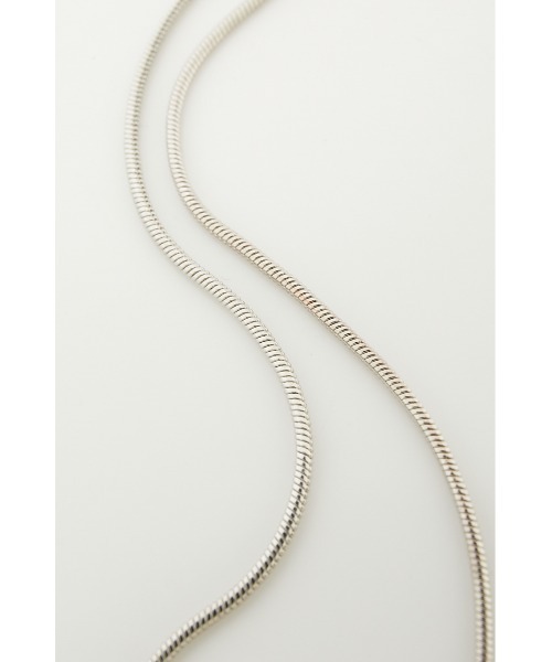 AZUL by moussy(アズールバイマウジー)の「ANCHOR CHAIN DOUBLE NECKLACE/アンカーチェーンダブルネックレス(ネックレス・レディース・シルバー/ゴールド系その他・FREE)」の8枚目の写真