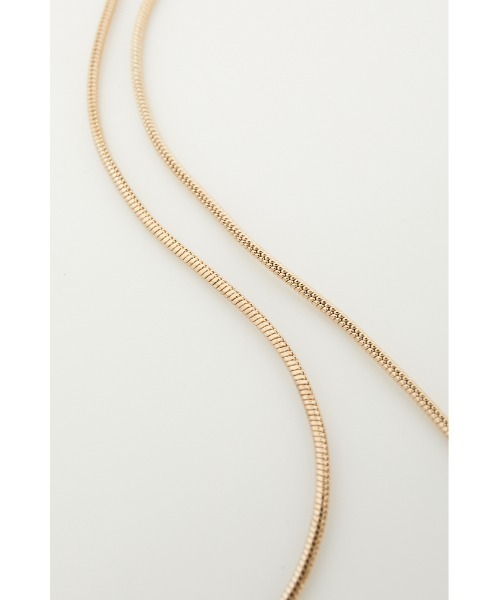 AZUL by moussy(アズールバイマウジー)の「ANCHOR CHAIN DOUBLE NECKLACE/アンカーチェーンダブルネックレス(ネックレス・レディース・シルバー/ゴールド系その他・FREE)」の16枚目の写真