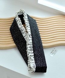 utatane（ウタタネ）の「重ね衿 七宝レース付砂子 日本製（和装小物）」