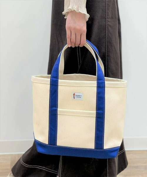 PARROTT CANVAS（パロットキャンバス）の「PARROTT CANVAS/パロットキャンバス　グリーンビルクラシックトート　スモール（トートバッグ・メンズ・ライトブルー/ネイビー/レッド/オリーブ/イエロー/オレンジ/ブルー/ピンク/マスタード/その他・ONE SIZE/FREE）」の5枚目の写真