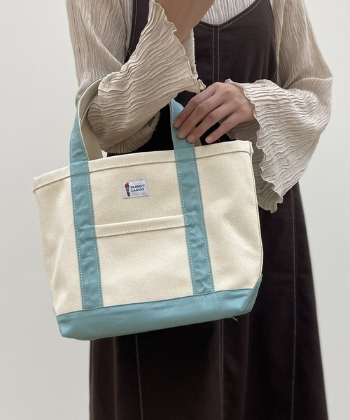 PARROTT CANVAS（パロットキャンバス）の「PARROTT CANVAS/パロットキャンバス　グリーンビルクラシックトート　スモール（トートバッグ・メンズ・ライトブルー/ネイビー/レッド/オリーブ/イエロー/オレンジ/ブルー/ピンク/マスタード/その他・ONE SIZE/FREE）」の11枚目の写真