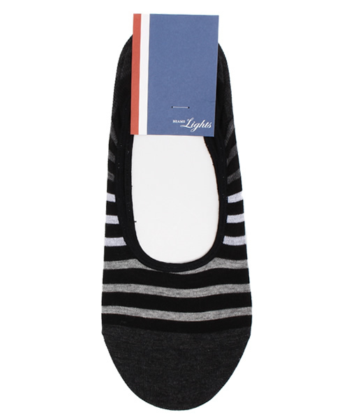 Beams Lights Men S ビームスライツ メンズ の Beams Lights ボーダーシューズインソックス ソックス 靴下 Wear