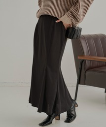 カットジョーゼットマーメイドスカート