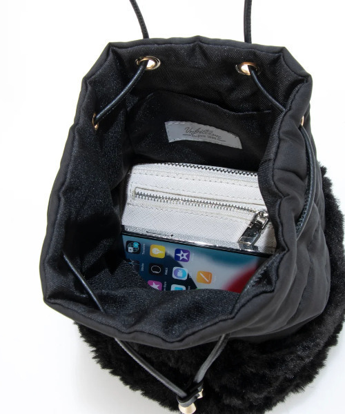 cache cache(カシュ カシュ)の「カシュカシュ cachecache / エコファー切り替えコンビドロストバッグ(ショルダーバッグ・レディース・ブラック/カーキ/アイボリー/サックスブルー/オレンジ・FREE)」の11枚目の写真