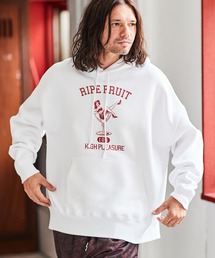 CAMBIO（カンビオ）の「mpa3025- プリントプルパーカー -（Ripe Fruit）（パーカー・メンズ）」