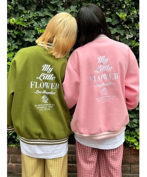 WC（ダブル シー）の「ロゴ刺繍スタジャン（スタジャン・レディース・ブラック/グリーン/ピンク・FREE）」の11枚目の写真