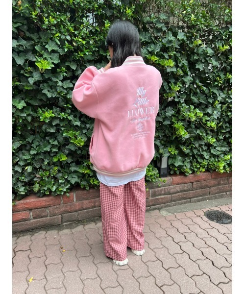 WC（ダブル シー）の「ロゴ刺繍スタジャン（スタジャン・レディース・ブラック/グリーン/ピンク・FREE）」の7枚目の写真