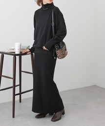 COLONY 2139（コロニートゥーワンスリーナイン）の「リサイクルポリPBTミラノリブペンシルスカート（スカート・メンズ）」