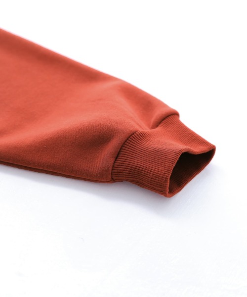 osharewalker（オシャレウォーカー）の「【廃盤】『ロゴデザイン裏起毛スウェット』（スウェット・レディース・ダークオレンジ/アイボリー/ネイビー・FREE）」の13枚目の写真