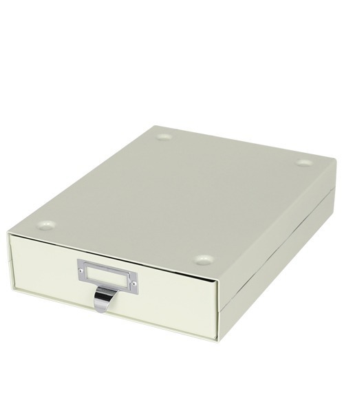DULTON(ダルトン)の「STACKABLE DRAWER /卓上 書類収納 ドロワー(収納グッズ・メンズ・シルバー系1/ホワイト系1/ホワイト系2/シルバー系2・FREE)」の14枚目の写真