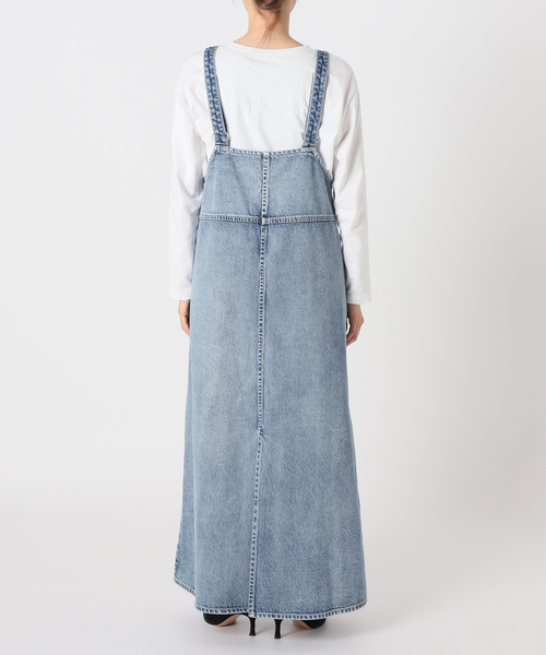 FRAMeWORK（フレームワーク）の「デニムサロペットスカート（ワンピース・レディース・ブルー系その他・38/36）」の5枚目の写真