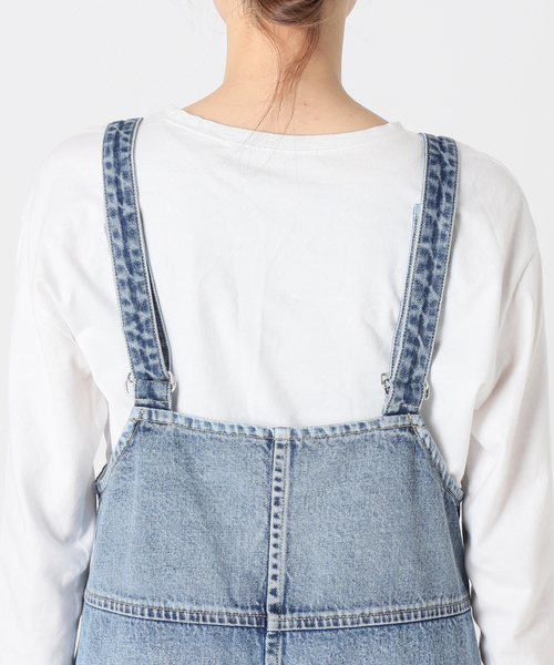 FRAMeWORK（フレームワーク）の「デニムサロペットスカート（ワンピース・レディース・ブルー系その他・38/36）」の7枚目の写真